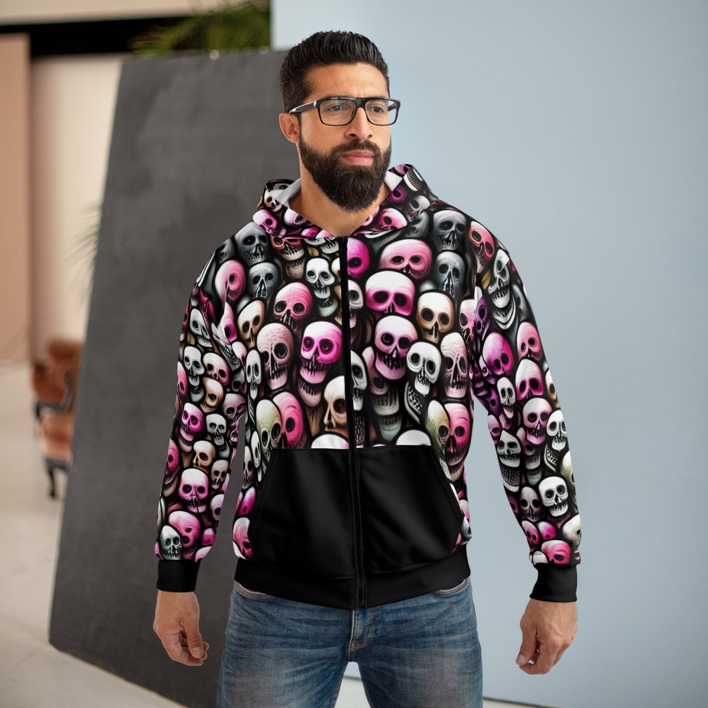 Unisex Zip Hoodie