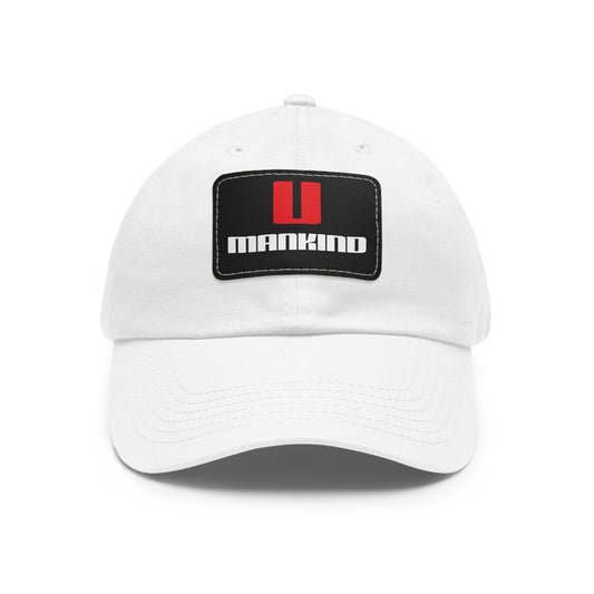 UMANKIND Dad Hat with Leather Patch (Rectangle), more colors