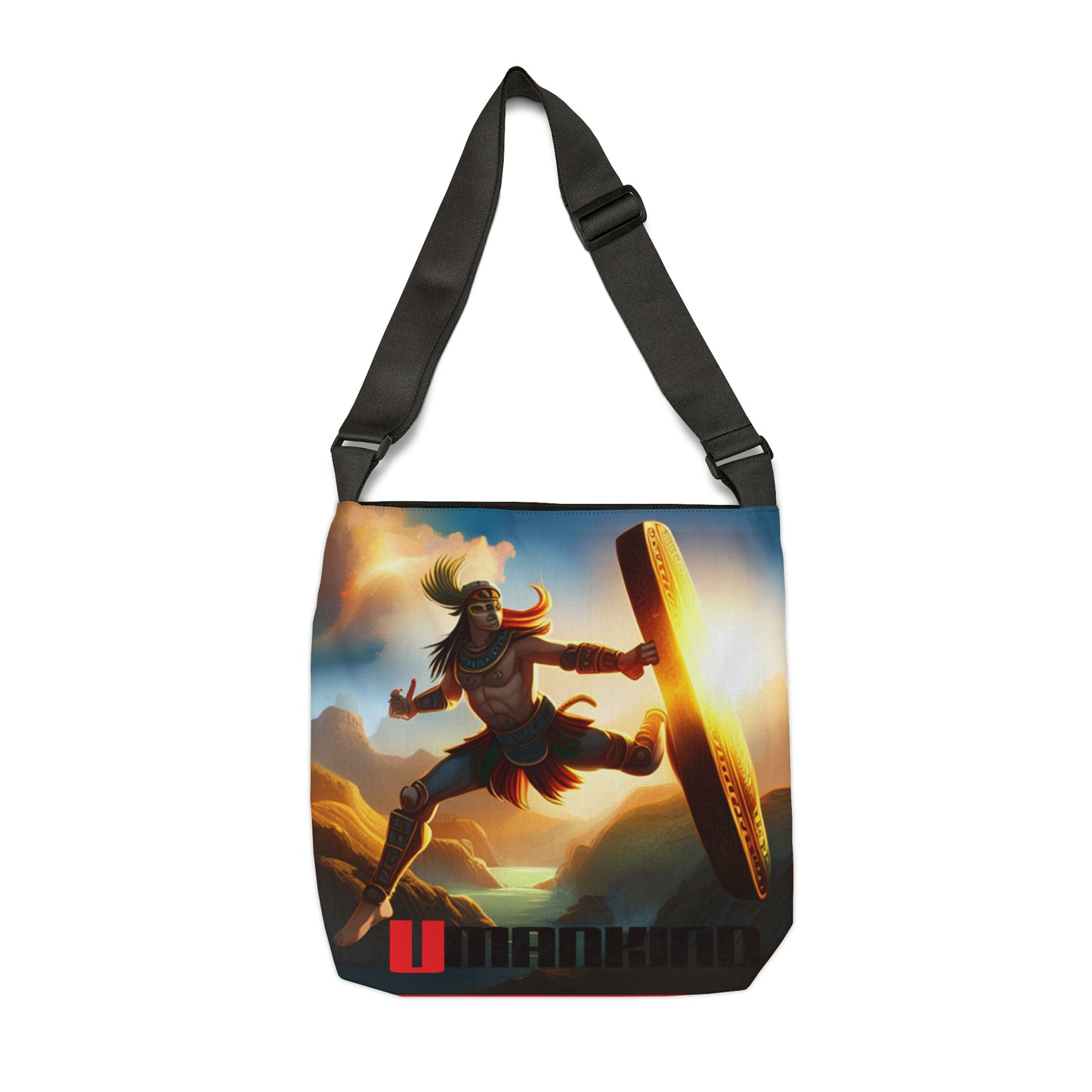 UMANKIND  Limited Edition Mayan Adjustable Tote Bag